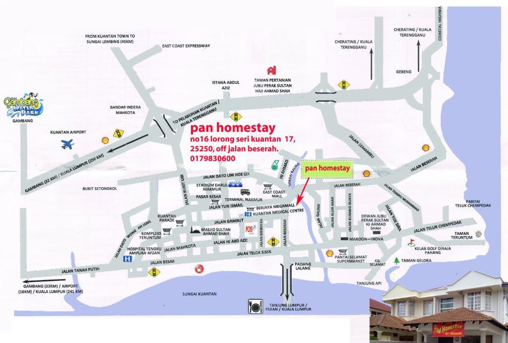 Pan Homestay Kuantan Extérieur photo